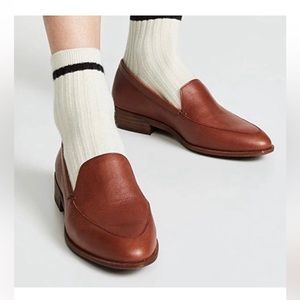 Madewell Frances Leather Brown Loafer Women’s size 5